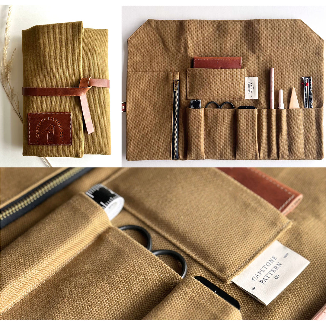 A photo of a finished Capstone Sewing Kit.