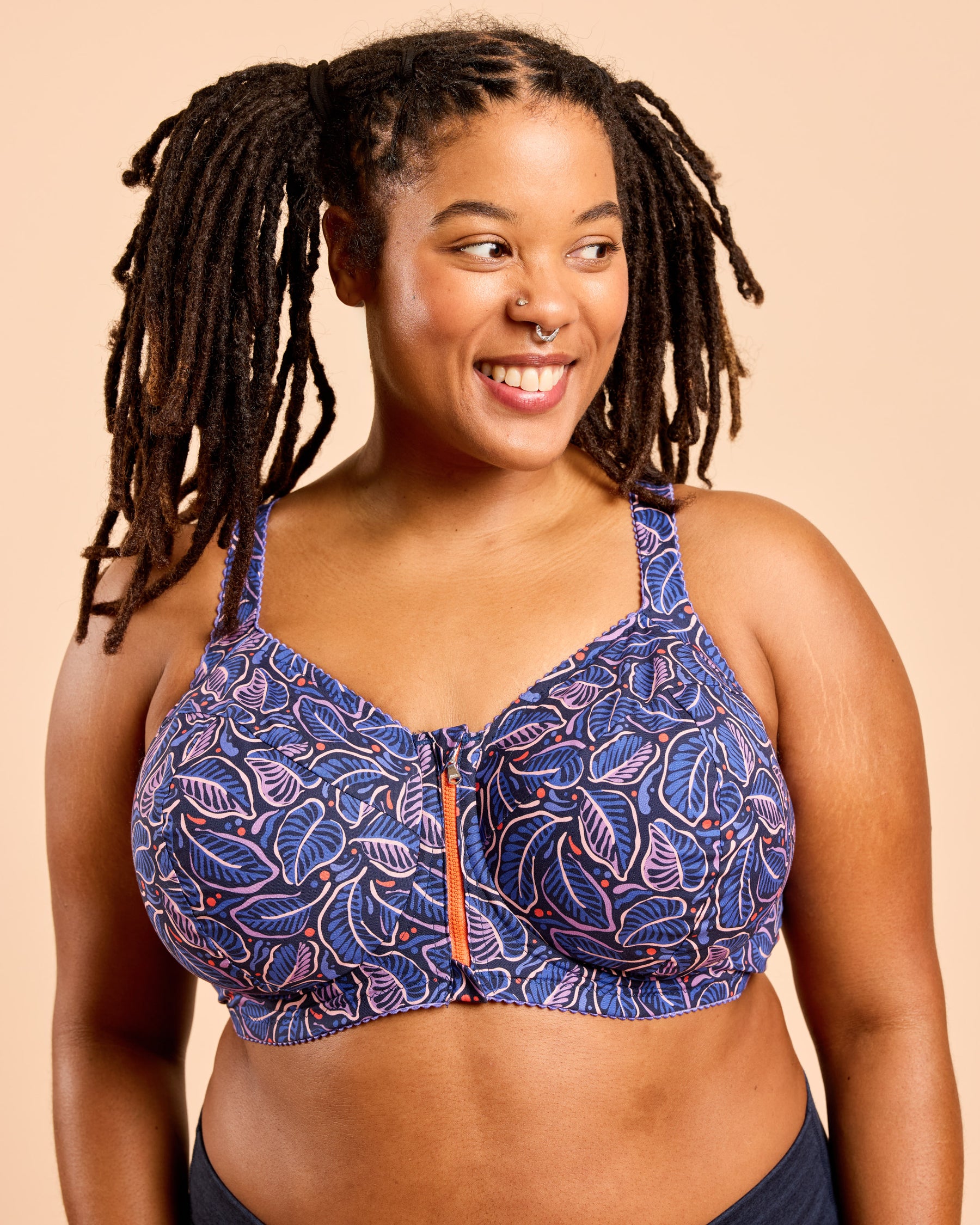 A photo of a finished Somerville Sports Bra.