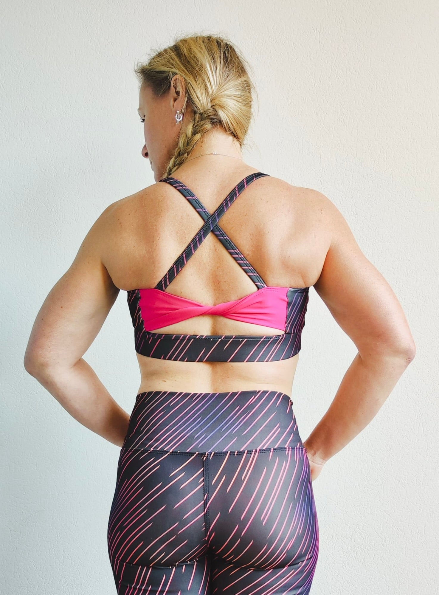 A photo of a finished Delphi Sports Bra.