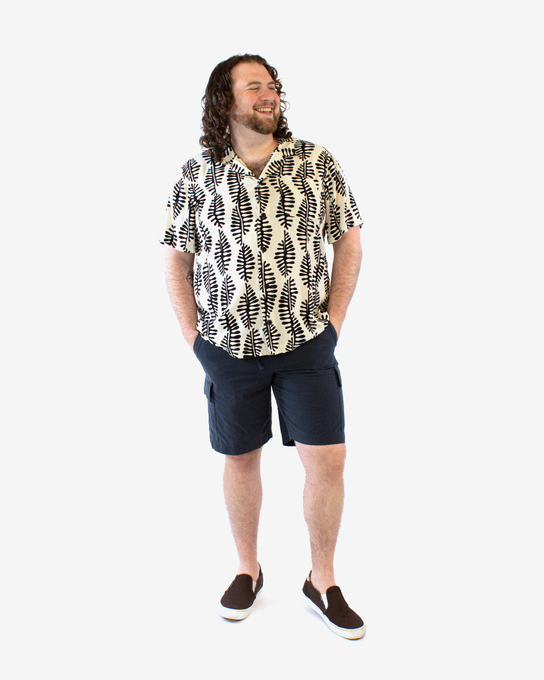 A photo of a finished Tofino Top.
