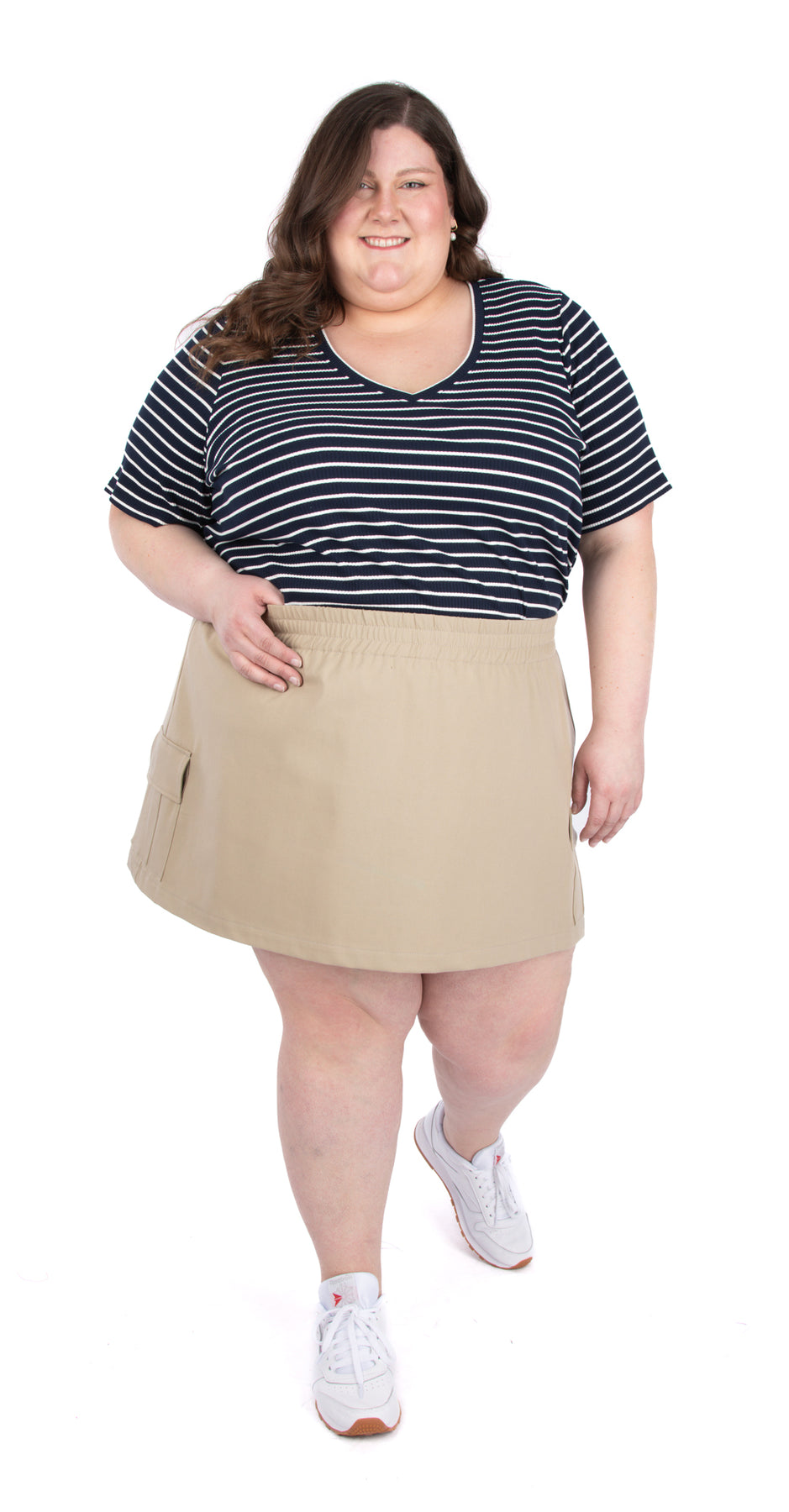 A photo of a finished Suzanne Skirt 4675.