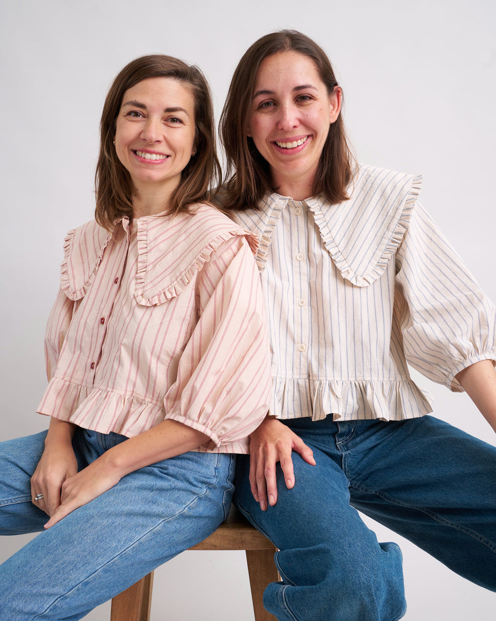 A photo of a finished Playdate Blouse.