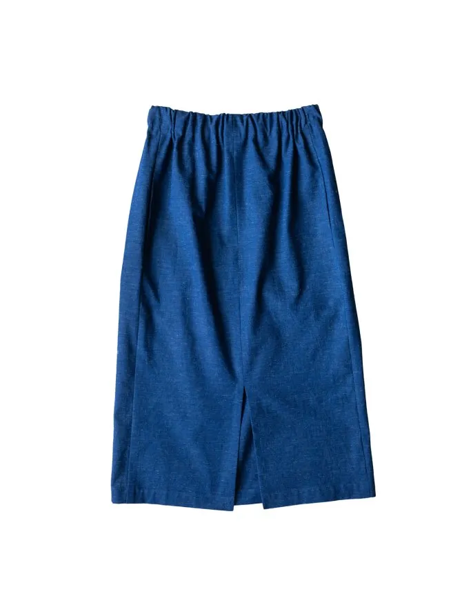 A photo of a finished Penna Skirt.